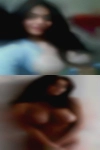 Kissing naked woman