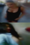 Naked girls putting things