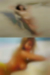 Naked girls putting things